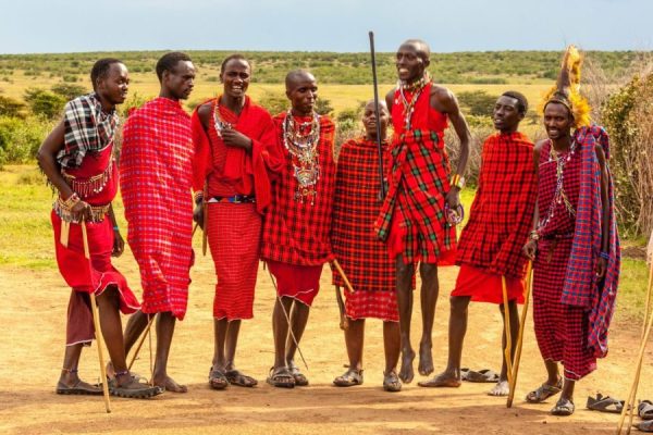 Maasai warriors Maasai warriors